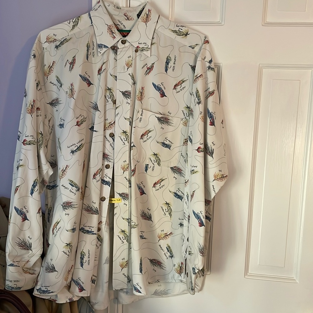 Fly fisherman’s dream long sleeve shirt by Tango